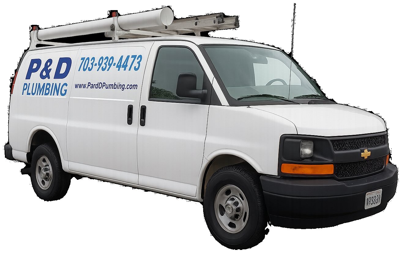 P & D Plumbing service van